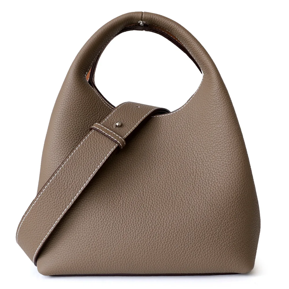 Purses hand bags genuine leather handbags custom logo woman sling bags fashion wholesales soft genuine leather women handbags